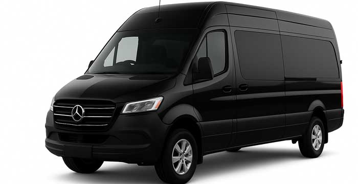 Sleek-Black-Mercedes-Benz-Sprinter-Van